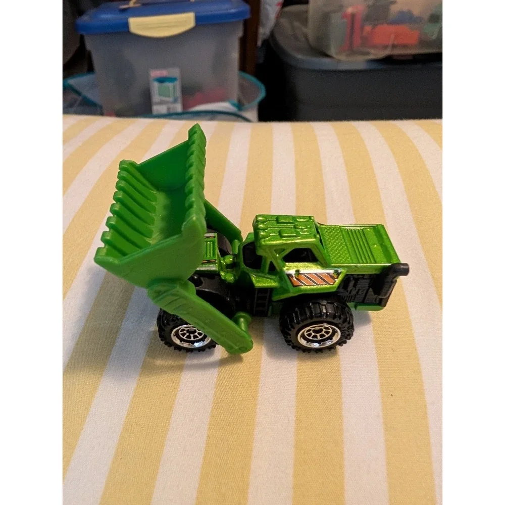 2015 Matchbox GROUND GRABBER Black & Green 45/120 LITTLE BEND Construction